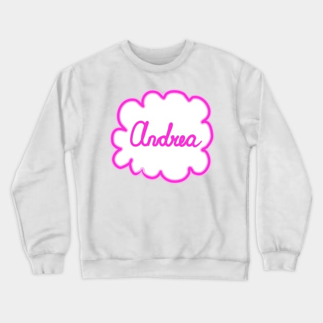 Andrea. Female name. Crewneck Sweatshirt by grafinya